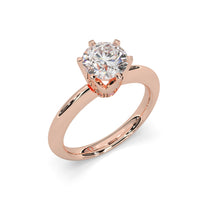 rose gold - round - poliert