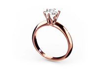 rose gold - round - poliert