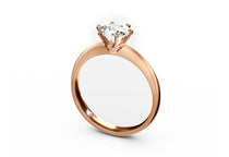 rose gold - round - mattiert